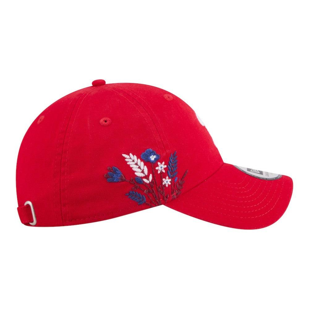 Philadelphia Phillies Women's Wildflower Casual Classic Adjustable Hat - Red | New Era
