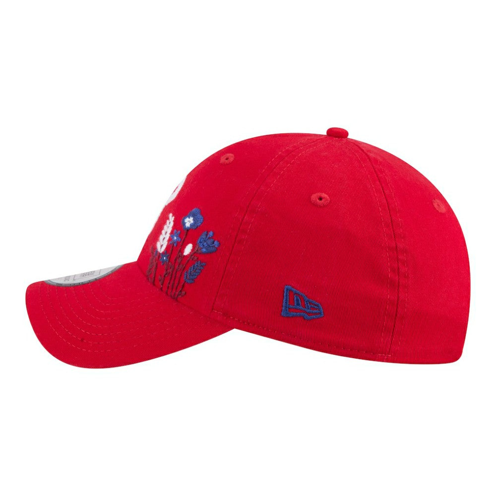 Philadelphia Phillies Women's Wildflower Casual Classic Adjustable Hat - Red | New Era