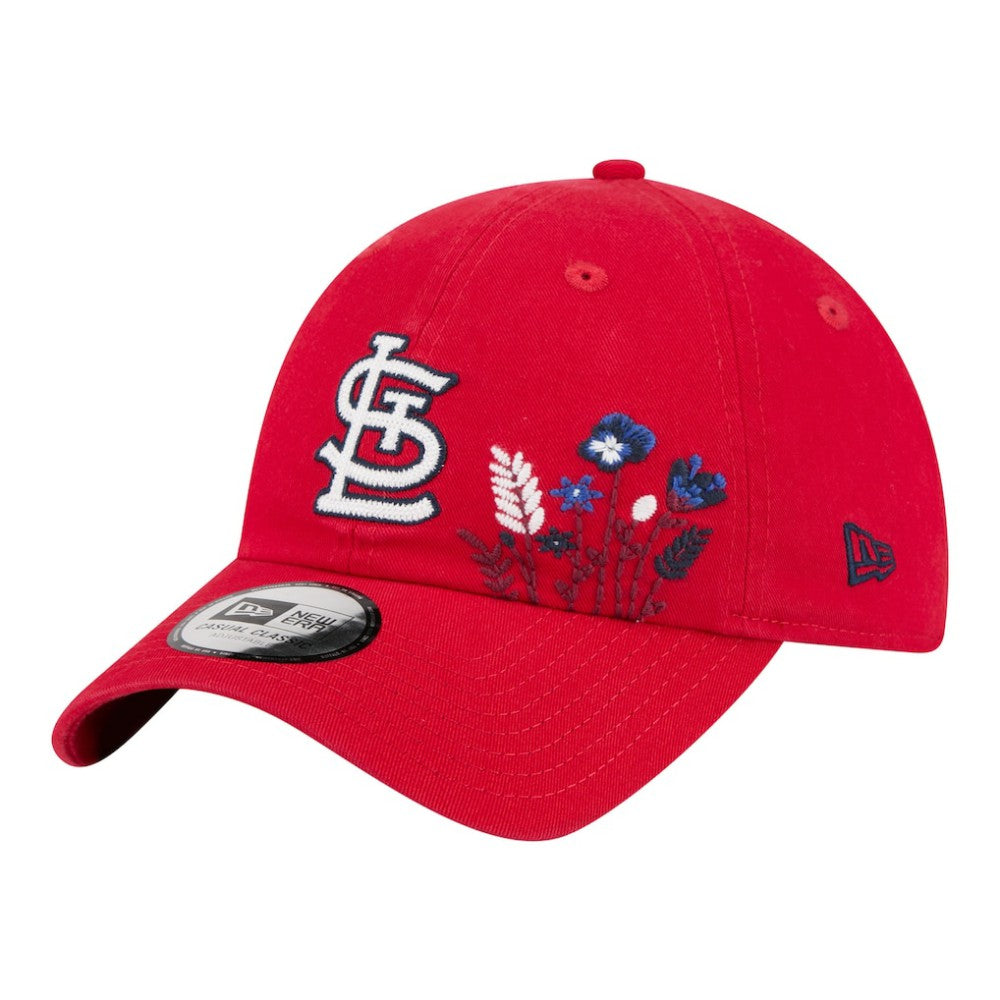 St. Louis Cardinals Women's Wildflower Casual Classic Adjustable Hat - Red | New Era