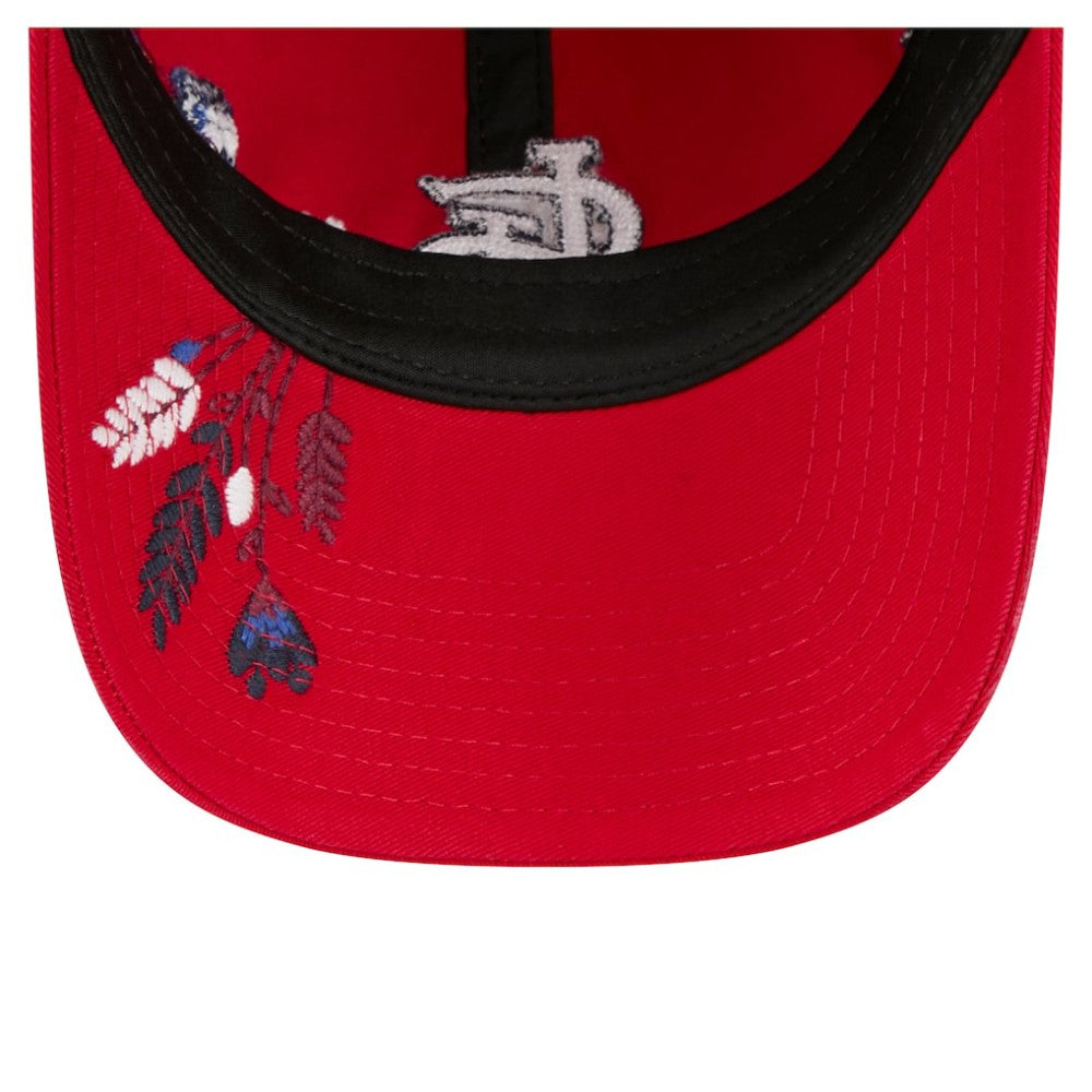 St. Louis Cardinals Women's Wildflower Casual Classic Adjustable Hat - Red | New Era