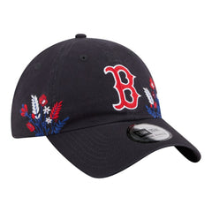 Boston Red Sox Women's Wildflower Casual Classic Adjustable Hat - Navy | New Era