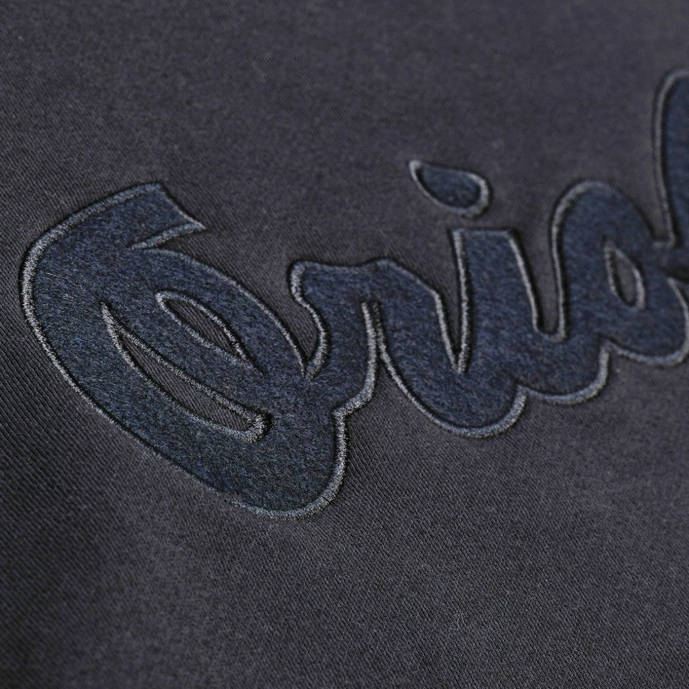 Baltimore Orioles Phantom Fleece Crewneck Sweatshirt - Black | Mitchell & Ness