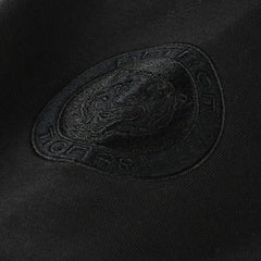 Detroit Tigers Phantom Fleece Crewneck Sweatshirt - Black | Mitchell & Ness
