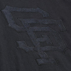 San Francisco Giants Cooperstown Collection Phantom T-Shirt - Black | Mitchell & Ness