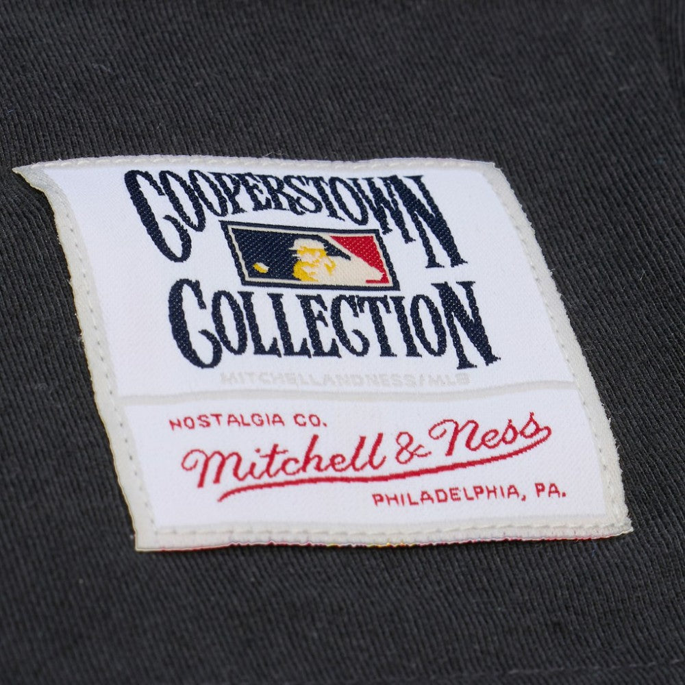 San Francisco Giants Cooperstown Collection Phantom T-Shirt - Black | Mitchell & Ness