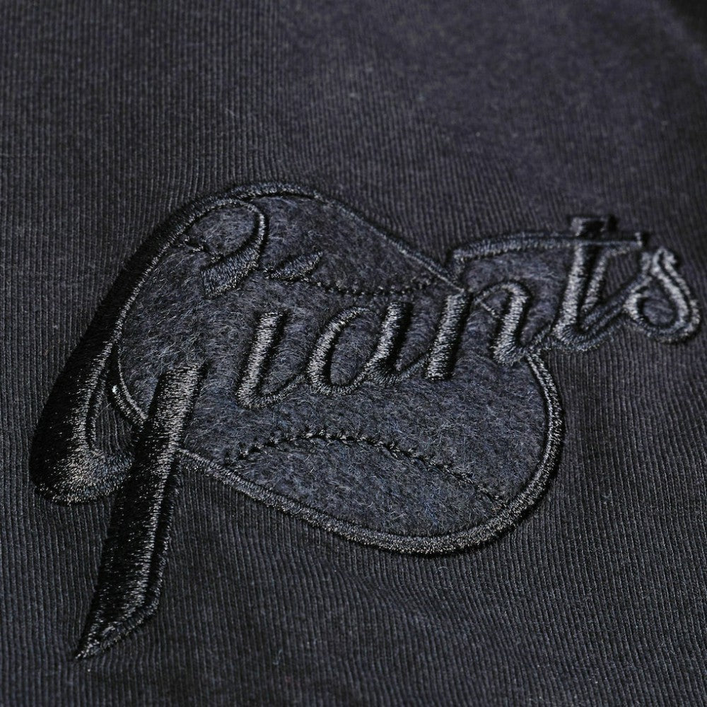 San Francisco Giants Cooperstown Collection Phantom T-Shirt - Black | Mitchell & Ness