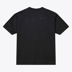 Baltimore Orioles Cooperstown Collection Phantom T-Shirt - Black | Mitchell & Ness