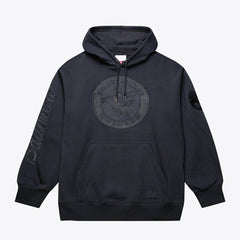 Baltimore Orioles Phantom Fleece Hoodie - Black | Mitchell & Ness