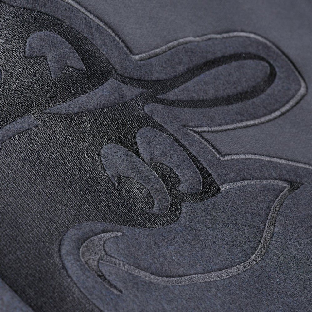 Baltimore Orioles Phantom Fleece Hoodie - Black | Mitchell & Ness