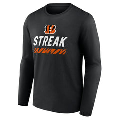 Cincinnati Bengals Streak Long Sleeve T-Shirt - Black online