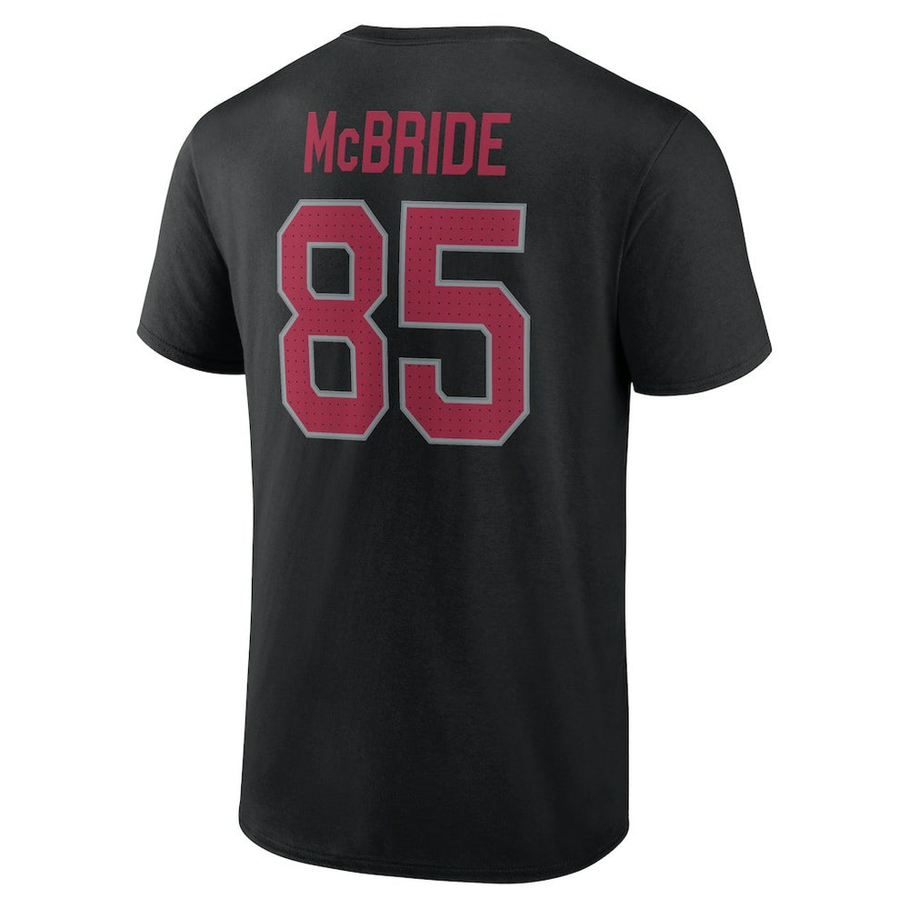 Trey McBride Arizona Cardinals Icon Name & Number T-Shirt - Black sale
