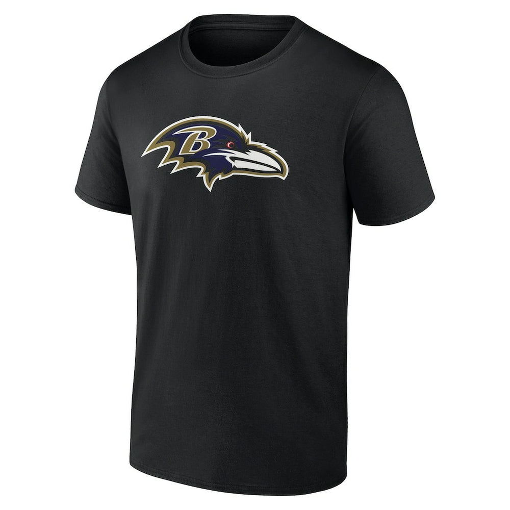 Lamar Jackson Baltimore Ravens Icon Name & Number T-Shirt - Black online