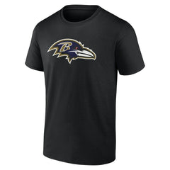 Lamar Jackson Baltimore Ravens Icon Name & Number T-Shirt - Black online