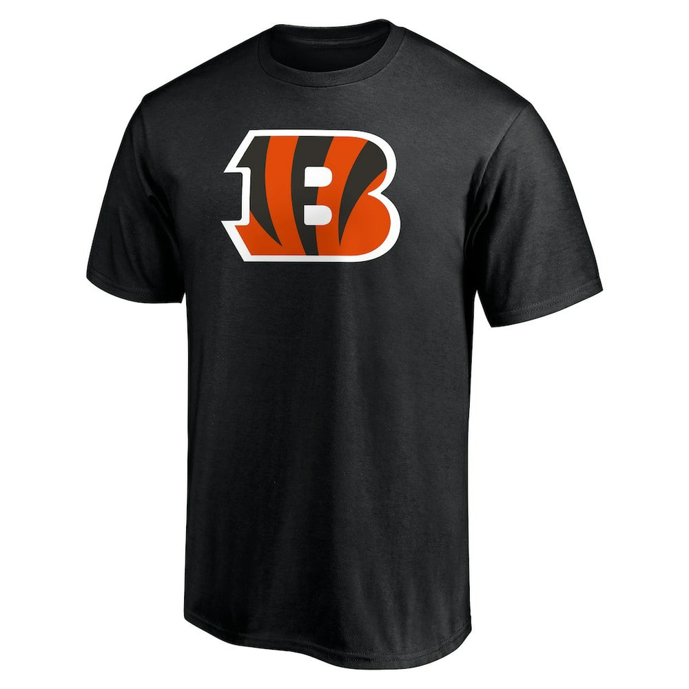 Joe Burrow Cincinnati Bengals Icon Name & Number T-Shirt - Black online