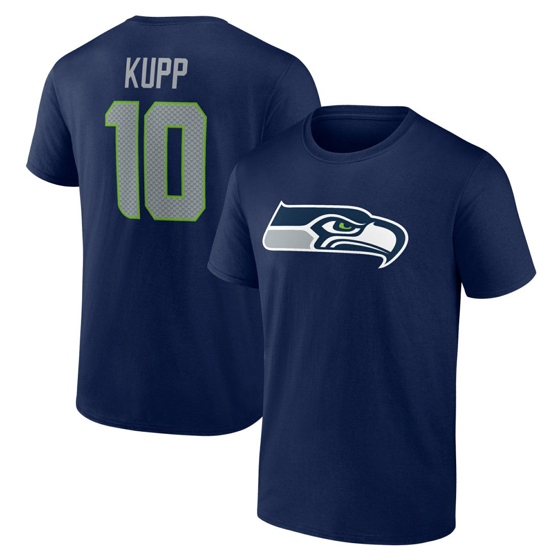 Cooper Kupp Seattle Seahawks Icon Name & Number T-Shirt - College Navy discount