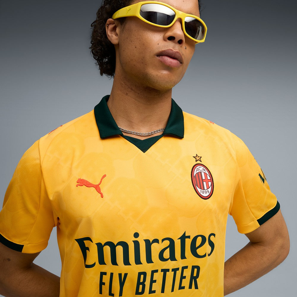 AC Milan 2025/26 Third Replica Jersey - Yellow | Puma on sale