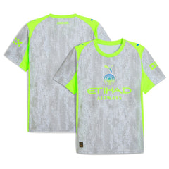 Manchester City 2025/26 Third Replica Jersey - Gray/Neon Green | Puma discount