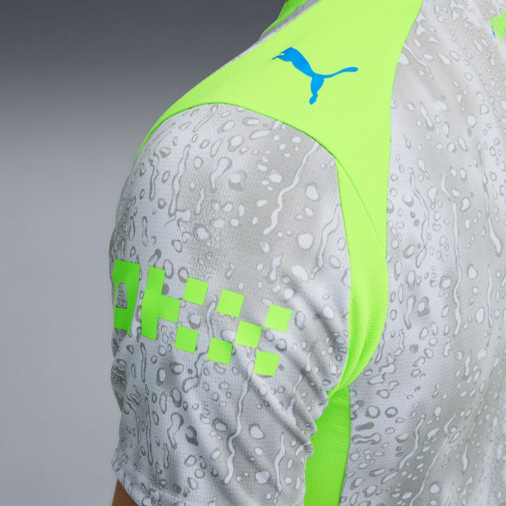 Manchester City 2025/26 Third Replica Jersey - Gray/Neon Green | Puma discount