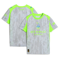 Manchester City Youth 2025/26 Third Replica Jersey - Green/Neon Green | Puma cheap