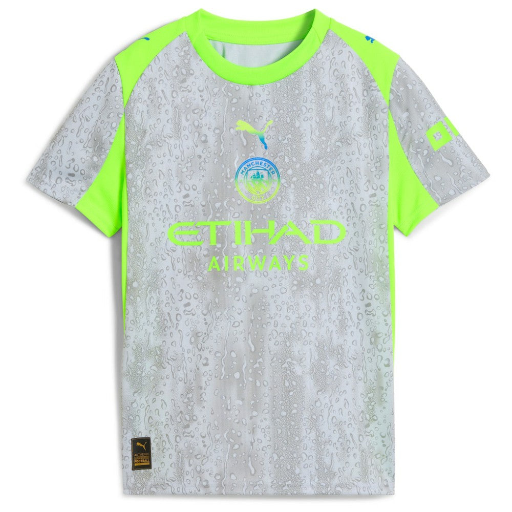 Manchester City Youth 2025/26 Third Replica Jersey - Green/Neon Green | Puma cheap