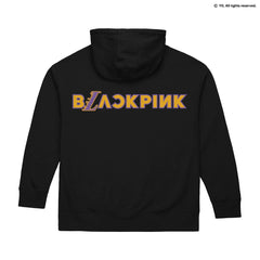 Los Angeles Lakers x BLACKPINK Pullover Hoodie - Black - Limited Edition | Mitchell & Ness for sale