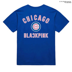 Chicago Cubs x BLACKPINK  T-Shirt - Royal - Limited Edition | Mitchell & Ness