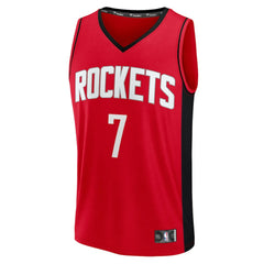 Kevin Durant Houston Rockets Fast Break Replica Player Jersey - Icon Edition - Red | Fanatics for sale