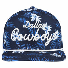 Dallas Cowboys New Era Palm Print A-Frame 9FIFTY Snapback Hat - Navy online