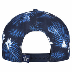 Dallas Cowboys New Era Palm Print A-Frame 9FIFTY Snapback Hat - Navy online