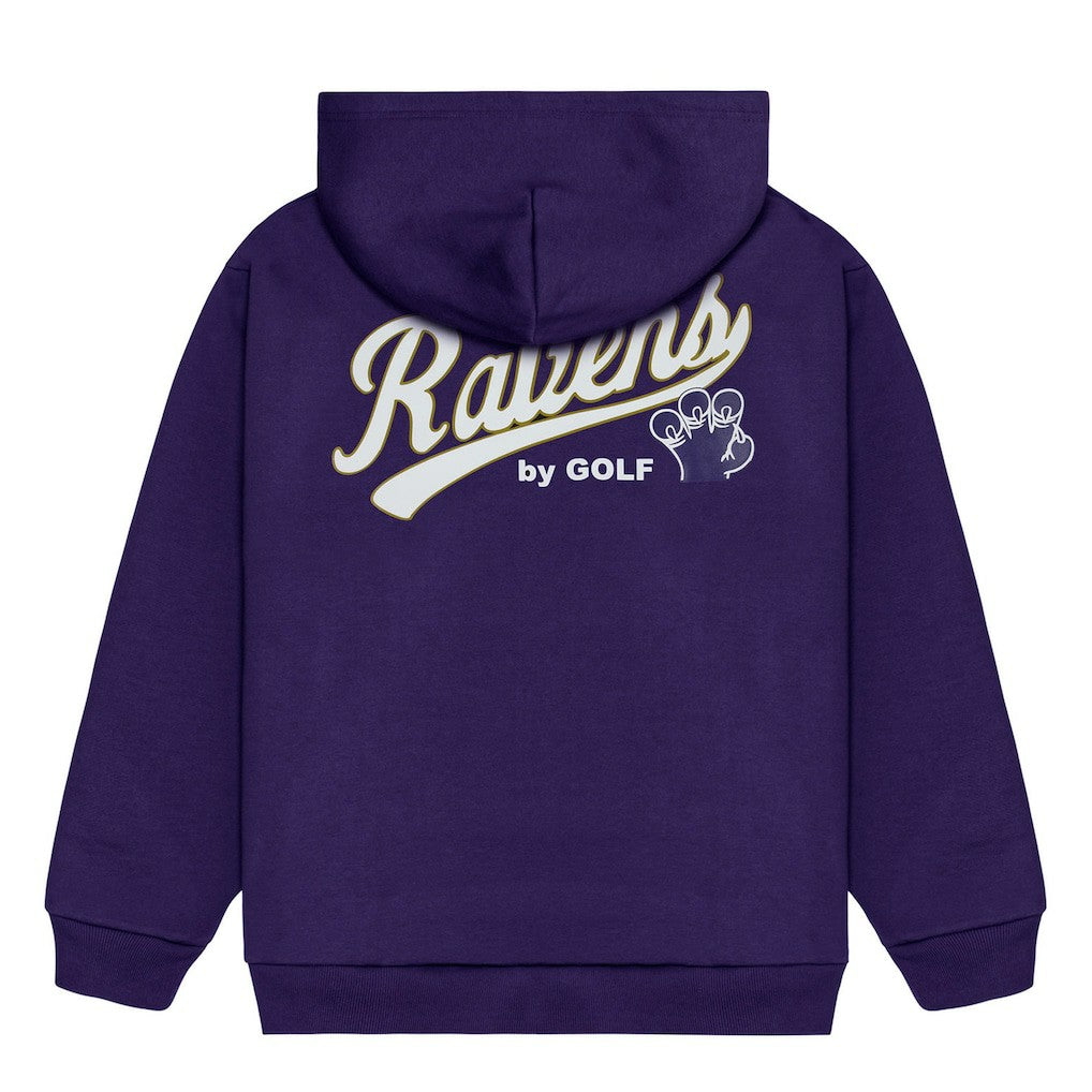 Baltimore Ravens Golf Wang Unisex Cutout Hoodie - Purple cheap