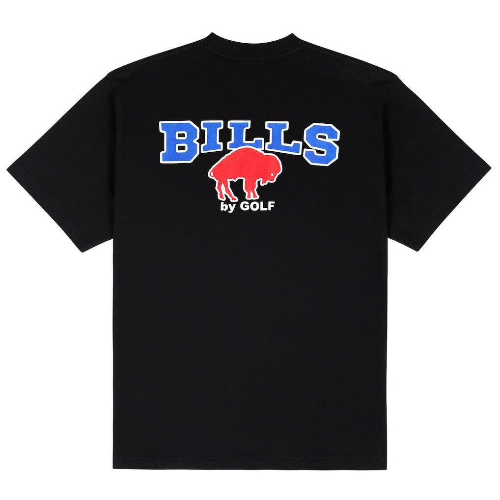 Buffalo Bills Golf Wang Unisex Cutout T-Shirt - Black discount