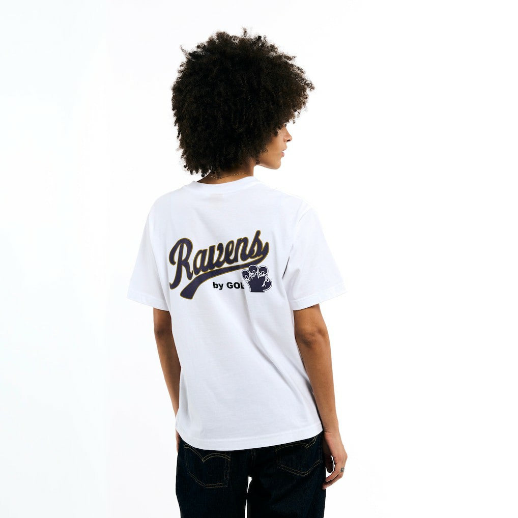 Baltimore Ravens Golf Wang Unisex Cutout T-Shirt - White cheap