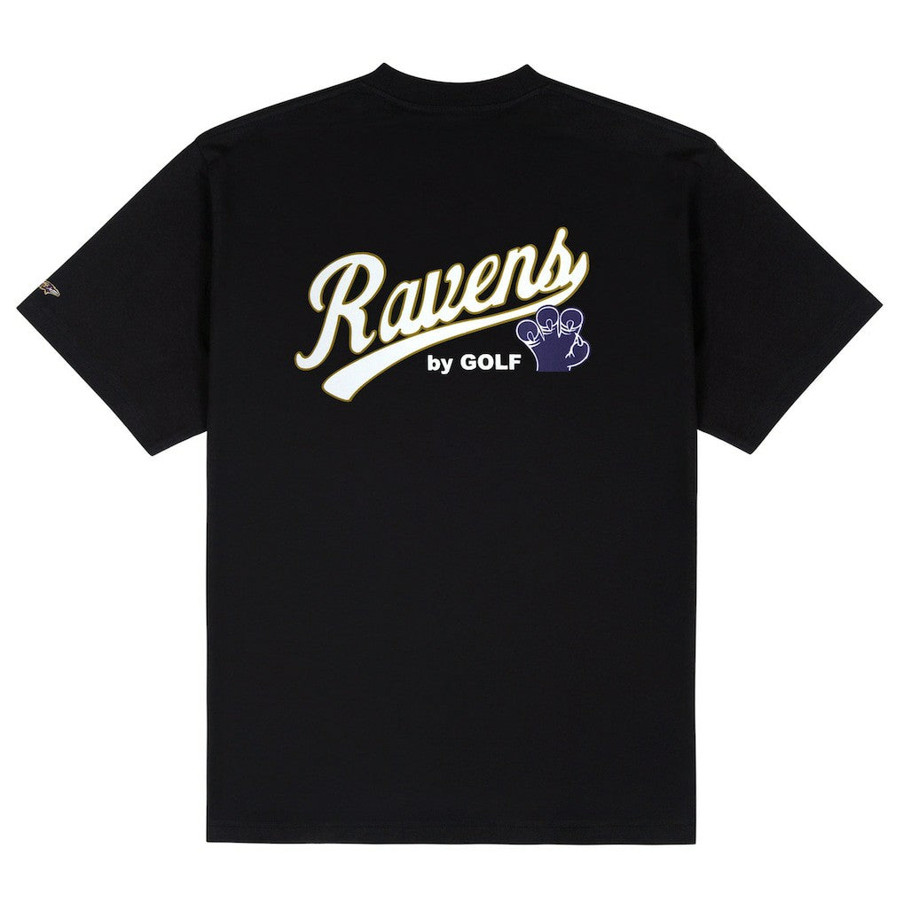 Baltimore Ravens Golf Wang Unisex Cutout T-Shirt - Black sale