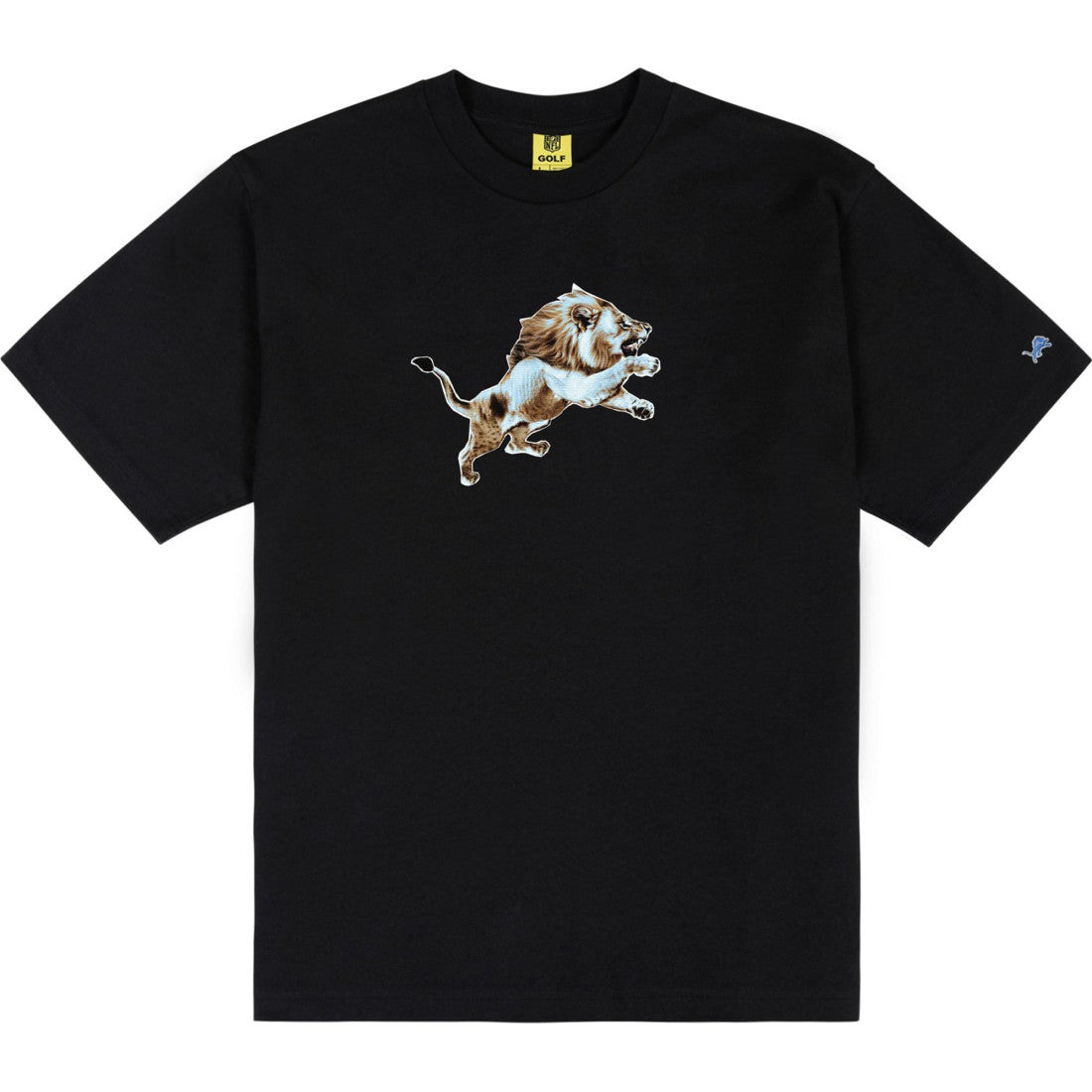 Detroit Lions Golf Wang Unisex Cutout T-Shirt - Black online