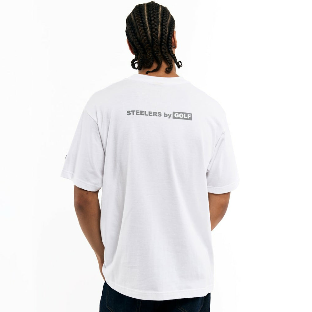 Pittsburgh Steelers Golf Wang Unisex Cutout T-Shirt - White cheap