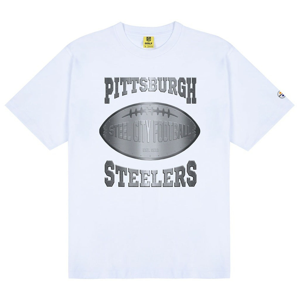 Pittsburgh Steelers Golf Wang Unisex Cutout T-Shirt - White cheap