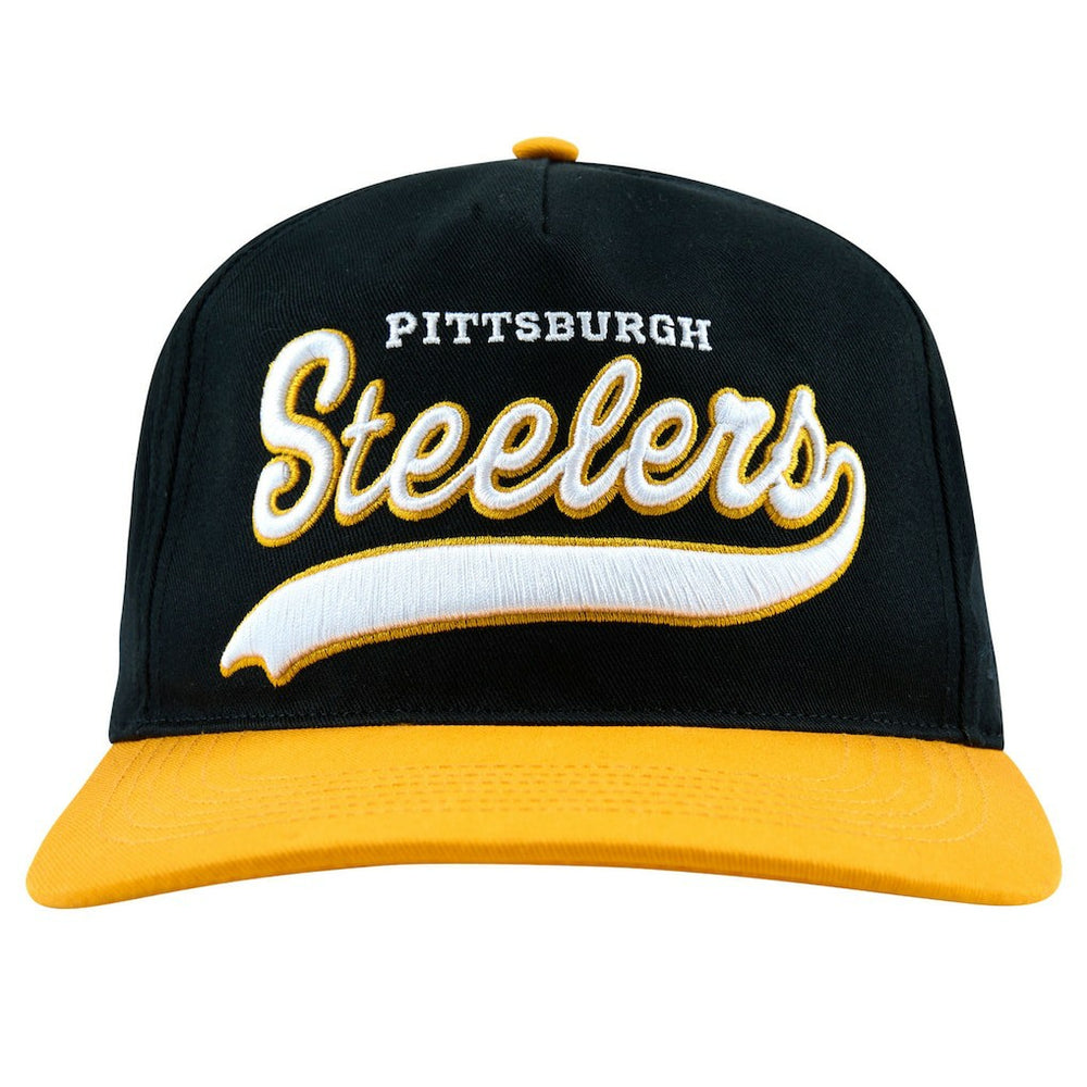 Pittsburgh Steelers Golf Wang Unisex Snapback Hat - Black/Gold on sale