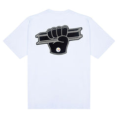 Pittsburgh Steelers Golf Wang Unisex Foam Logo T-Shirt - White cheap