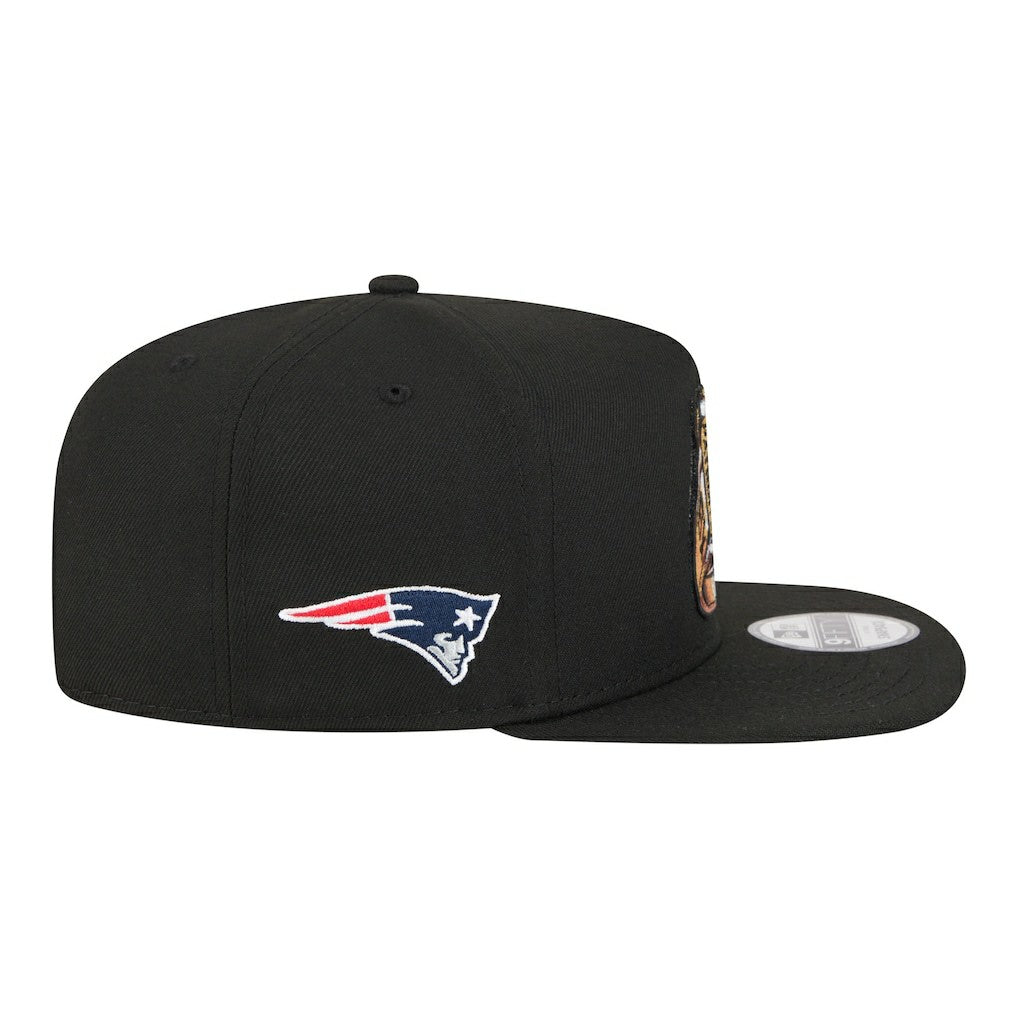 New England Patriots New Era Super Bowl Ring 9FIFTY A-Frame Adjustable Hat - Black outlet