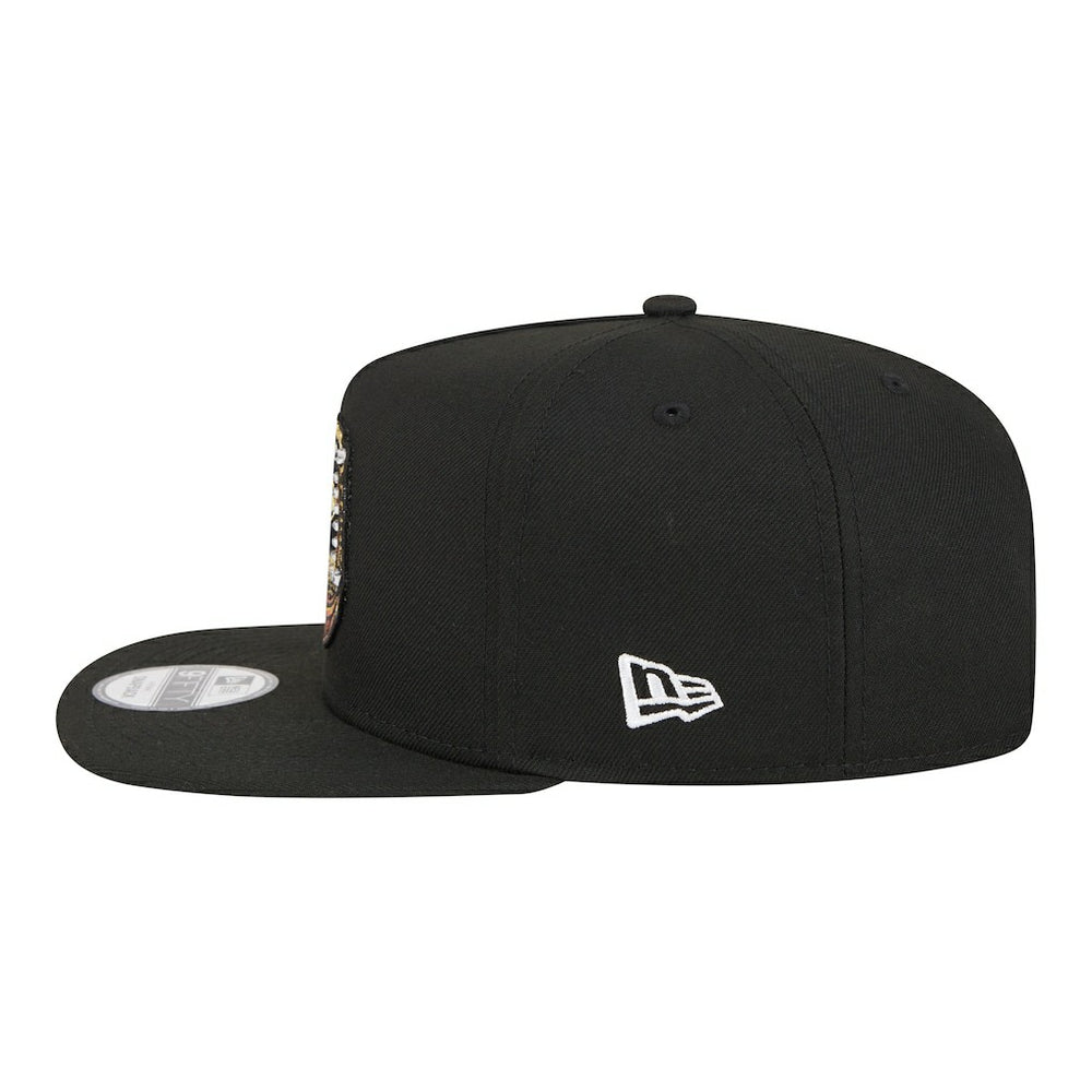 New York Giants New Era Super Bowl Ring 9FIFTY A-Frame Adjustable Hat - Black online
