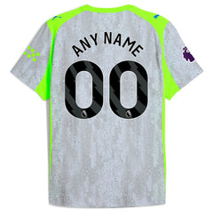 Manchester City 2025/26 Third Custom Jersey - Green/Neon Green | Puma for sale