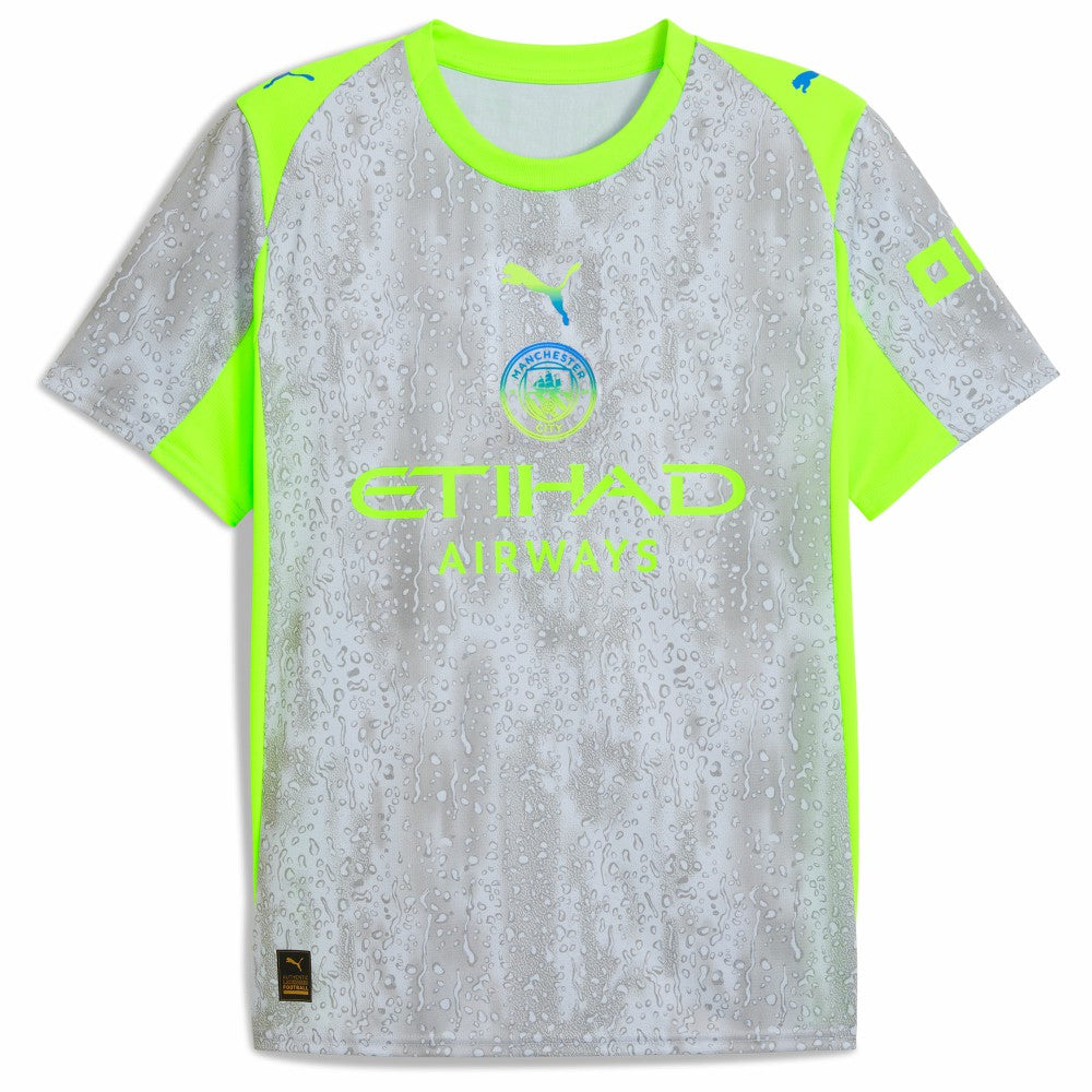 Manchester City 2025/26 Third Replica Custom Jersey - Green/Neon Green | Puma shop