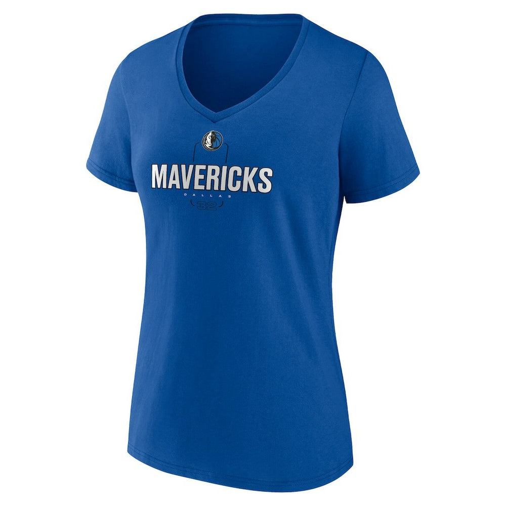 Cooper Flagg Dallas Mavericks Women's Name & Number V-Neck T-Shirt sale - Blue on sale