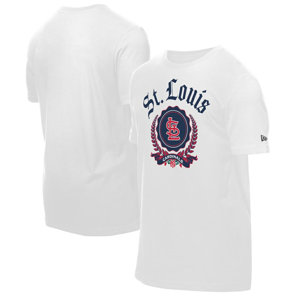 St. Louis Cardinals Fleur Domestic T-Shirt - White | New Era