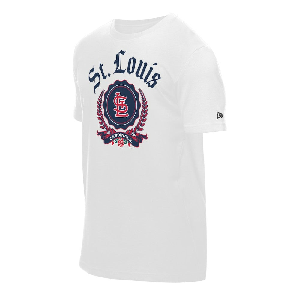 St. Louis Cardinals Fleur Domestic T-Shirt - White | New Era