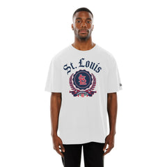 St. Louis Cardinals Fleur Domestic T-Shirt - White | New Era