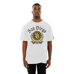 San Diego Padres Fleur Domestic T-Shirt - White | New Era