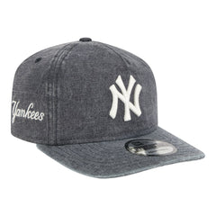 New York Yankees  Denim Classic 19TWENTY Adjustable Hat - Navy Heather | New Era
