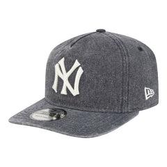 New York Yankees Throwback Denim Classic 19TWENTY Adjustable Hat - Navy Heather | New Era