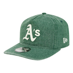 Athletics  Denim Classic 19TWENTY Adjustable Hat - Green | New Era